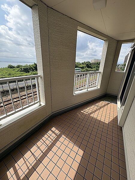 バルコニーを拡大表示