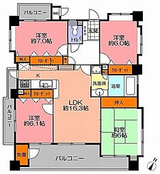 間取図画像 4LDK