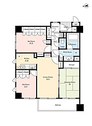 間取図画像 3LDK
