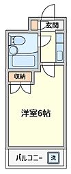 ア・フィットステージ市川南 1Kの間取図画像