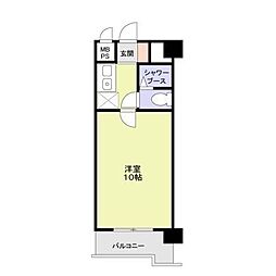 スミノ藤沢 1Kの間取図画像