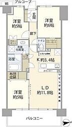 間取図画像 3LDK