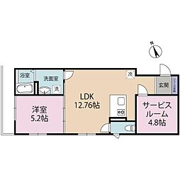 間取図画像 1SLDK