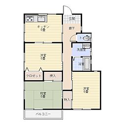 間取図画像 3DK