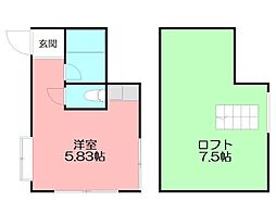 間取図画像 ワンルーム