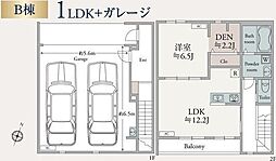 Pacifica Shonan A棟 1SLDKの間取図画像