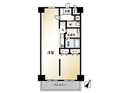 S.フェリーチェ 1LDKの間取図画像