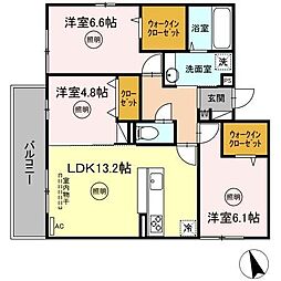 ラシュレ雅II 3階