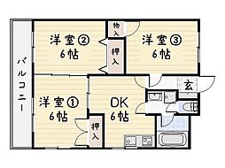グランドハイツ湯川 1階/-