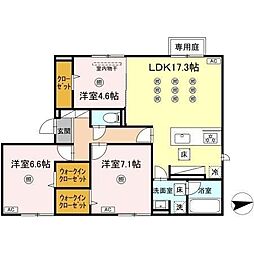 (仮称)D-ROOM新池 A棟 3階