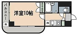 ロイヤルブリッジ90 1Kの間取図画像