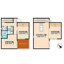 アコールHATAB 3LDKの間取図画像