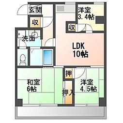 ドミール八坂 4階