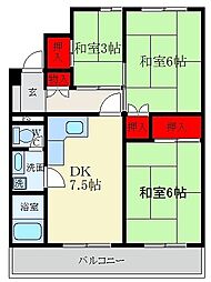 間取図画像 2SDK