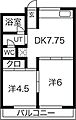 コーポ三樹4階4.2万円