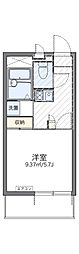 レオパレスカサグランデ 1Kの間取図画像