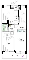 ワコーレ吉野町ガーデン 3LDKの間取図画像