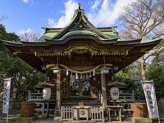 白旗神社（約1...