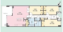 アデニウム葉山一色 3LDKの間取図画像
