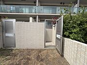 専用庭へとつながる入口です。R134直結は便利◎