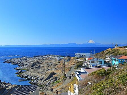 ダイナミックな自然を満喫休日も☆城ヶ島まで車で25分　12.3km