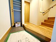 広々した玄関です。