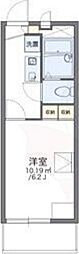 レオパレスアベンタ神武 1Kの間取図画像