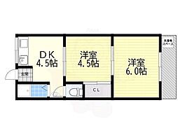 武田文化 2Kの間取図画像