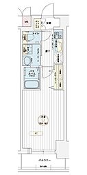 エステムコート名古屋今池アーバンゲート 1Kの間取図画像