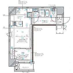 ディアレイシャス東別院2 1LDKの間取図画像