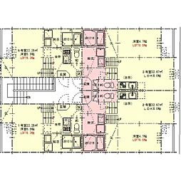 GrandStreet八田 1LDKの間取図画像