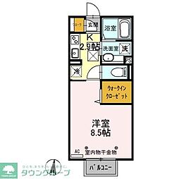 Healin'GroveNorth 1Kの間取図画像