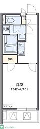 クレイノHAKODA 1Kの間取図画像