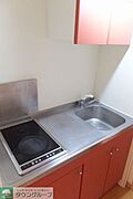 2口ラジエントヒーター設置済み