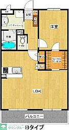 ルーチェ 2LDKの間取図画像