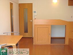 レオパレス新町 1階1Kのリビング/ダイニング