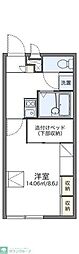 レオパレスコンドリーザ 1Kの間取図画像