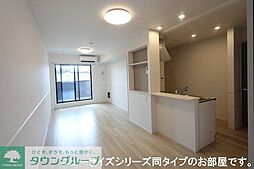 クレイドル下斎田Ａ 2階2LDKのリビング/ダイニング