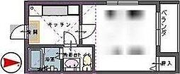 ドリーム1 1Kの間取図画像