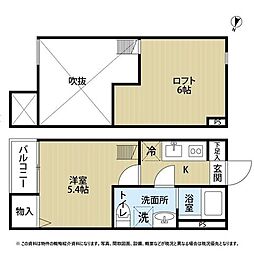 EXCEED 1Kの間取図画像