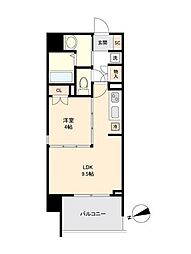 HF仙台長町レジデンス 1LDKの間取図画像