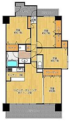 ダイアパレス五橋カルテット 4LDKの間取図画像