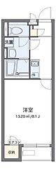 レジデンスシェーナ 1Kの間取図画像