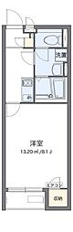 レジデンスシェーナ 1Kの間取図画像