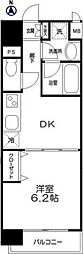 カルロ定禅寺通 1DKの間取図画像