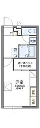 レオパレス宮城郷 1Kの間取図画像