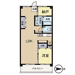 間取図画像 1SLDK