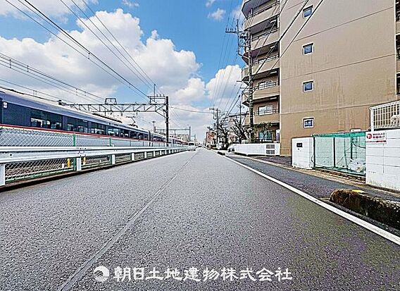 前面道路