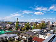 開放感を感じるバルコニーからの眺望です