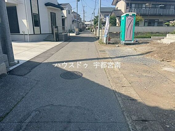 前面道路含む現...